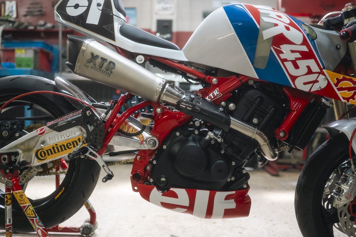 La riconoscete? E' una Royal Enfield Guerrilla 450!